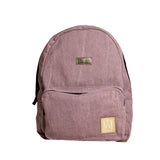 Lavender Denim Backpack