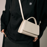 Paris Clutch Oyster White
