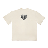 White Heart Tee