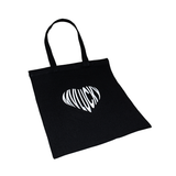 MVLUCKY Golden Heart Logo Tote Bag